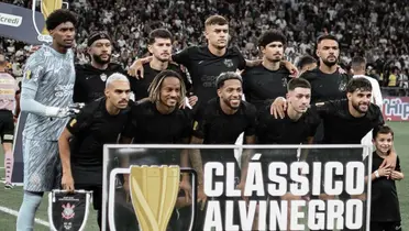 Elenco do Corinthins. Foto: Instagram