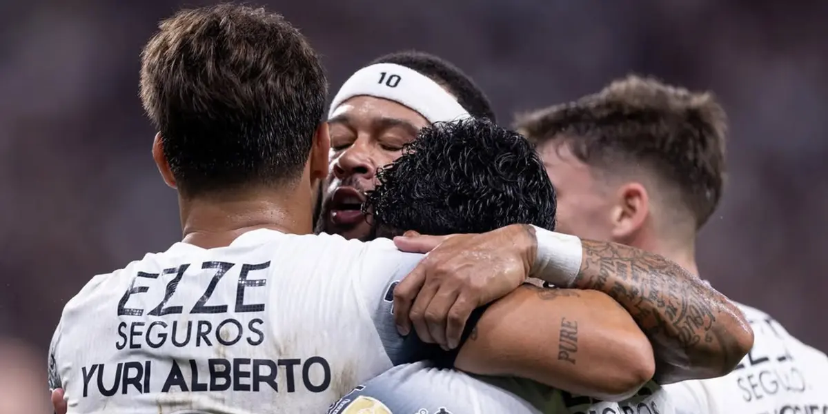 Elenco no Corinthians. Foto: Instagram