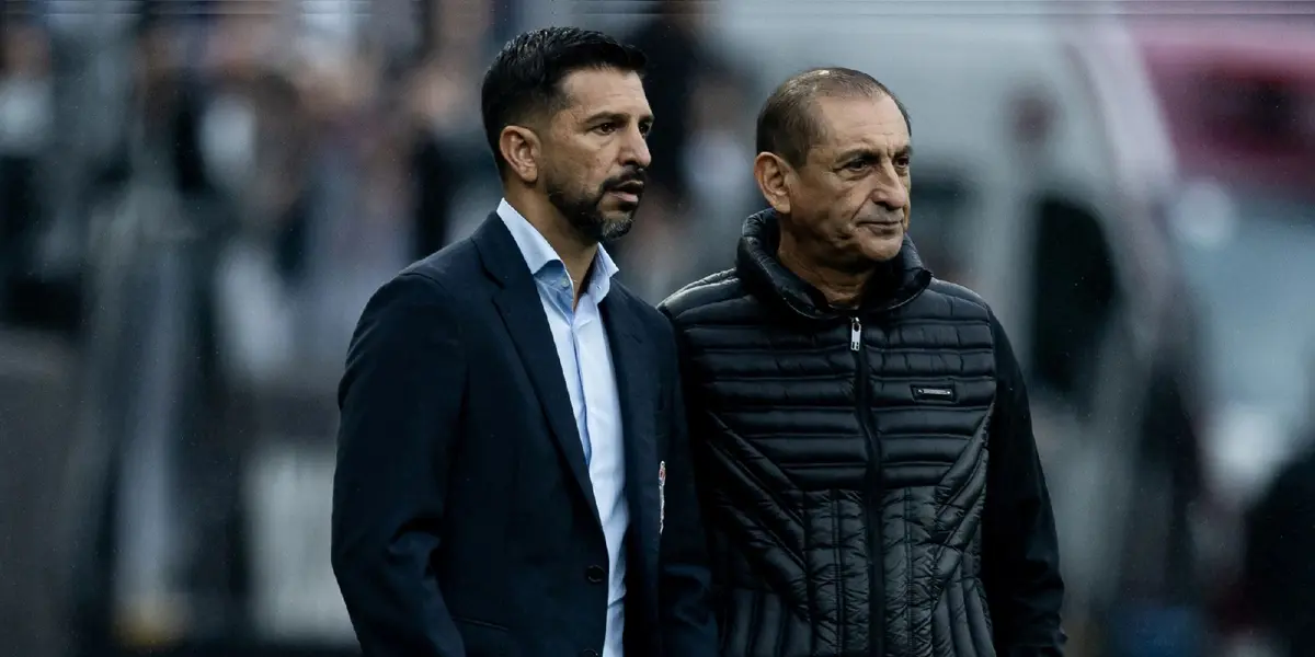 Emiliano Diaz e Ramón Diaz. Foto: Instagram