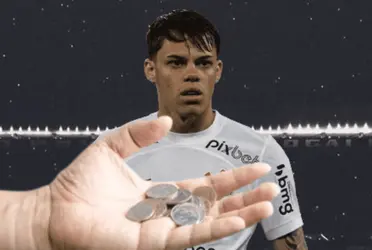 Enquanto no Corinthians recebia 300 mil reais por mês, veja o pobre salário de Barletta na segunda divisão