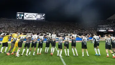 Equipe do Corinthians na Neo Química Arena. Foto: Instagram
