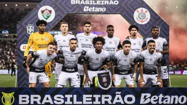 Equipe do Corinthians no Brasileirão de 2024. Foto: Instagram