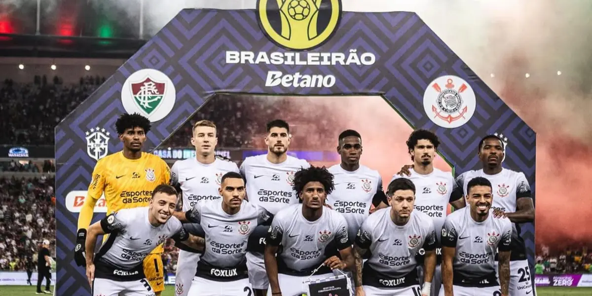 Equipe do Corinthians pelo Campeonato Brasileiro de 2024. Foto: Instagram