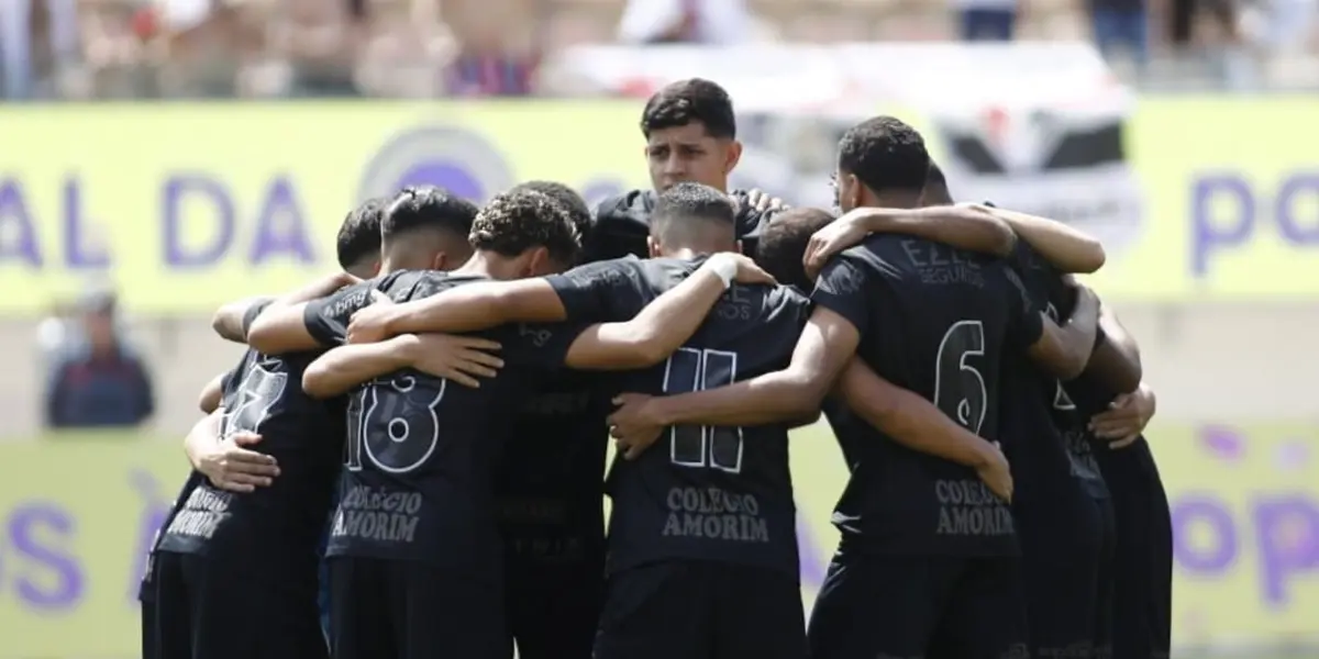Equipe sub-20 do Corinthians pela Copa São Paulo de Futebol Jr. Foto: Instagram