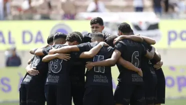 Equipe sub-20 do Corinthians pela Copa São Paulo de Futebol Jr. Foto: Instagram