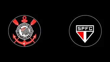 Escudo do Corinthians e do São Paulo