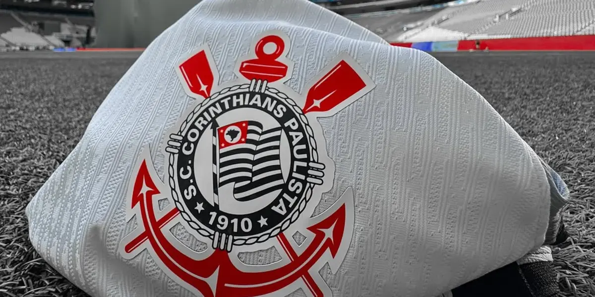 Escudo do Corinthians. Foto: Instagram