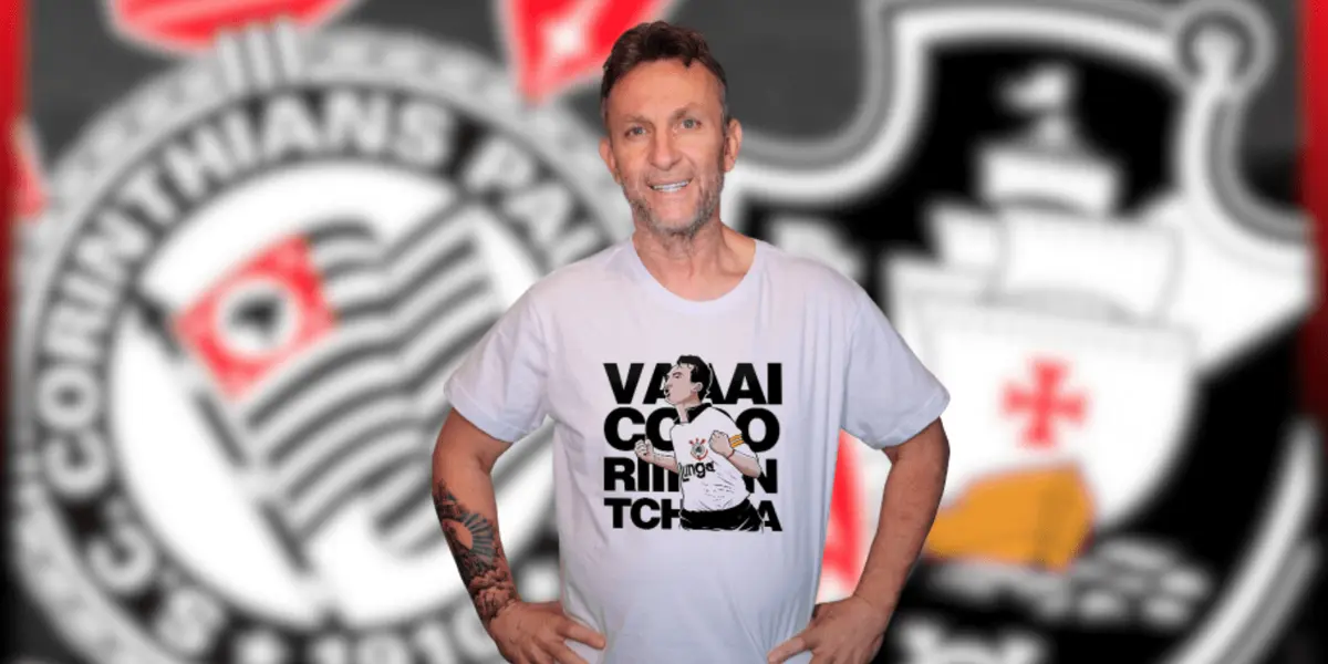 Ex-jogador é ídolo da torcida e apresenta programa esportivo na TV aberta