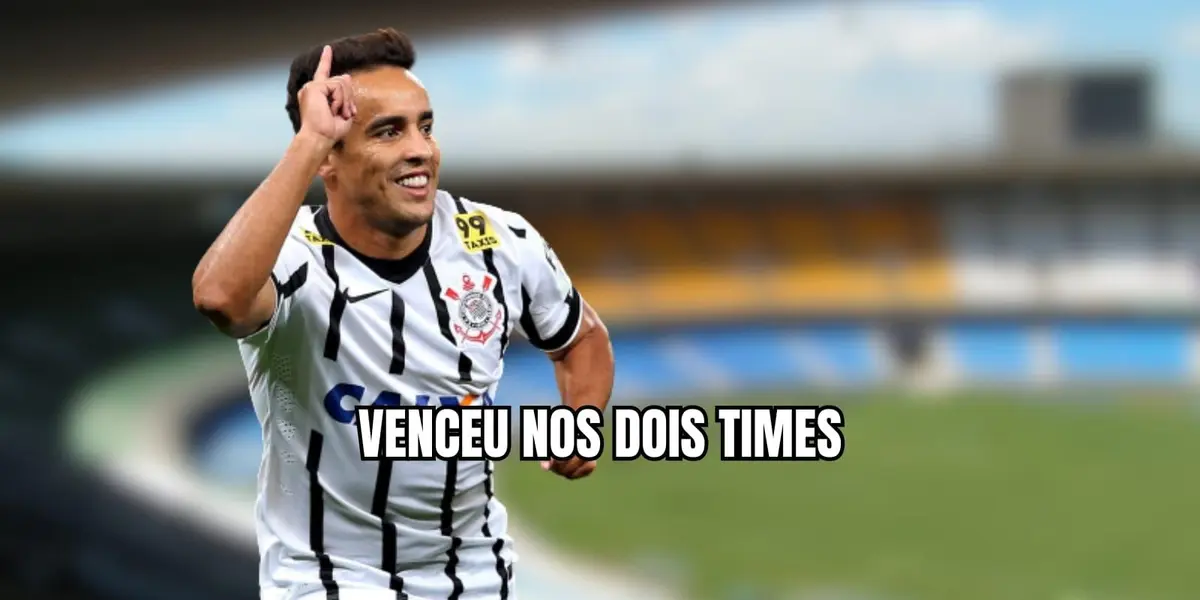 Ex-jogador marcou 3 gols contra o Corinthians