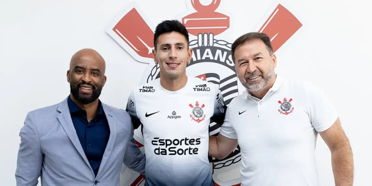 Fabinho Soldado, Fabrizio Angileri e Augusto Melo. Foto: Instagram