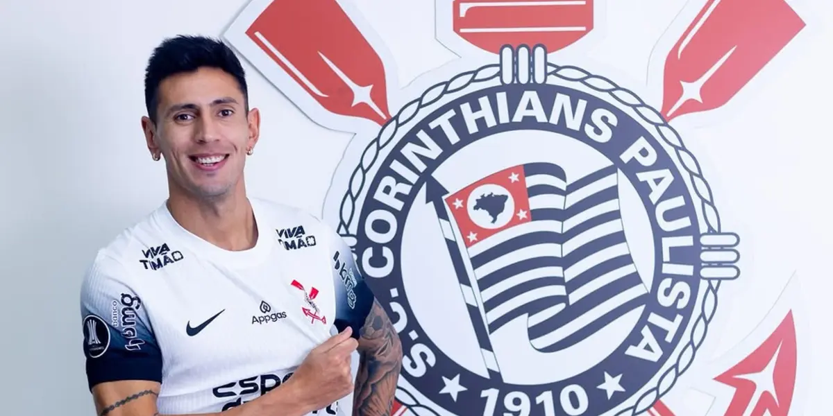 Fabrizio Angileri, latera-esquerdo do Corinthians. .Foto: Instagram