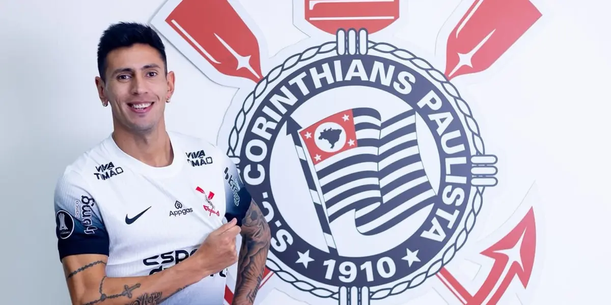 Fabrizio Angileri, lateral-esquerdo do Corinthians. Foto: Instagram