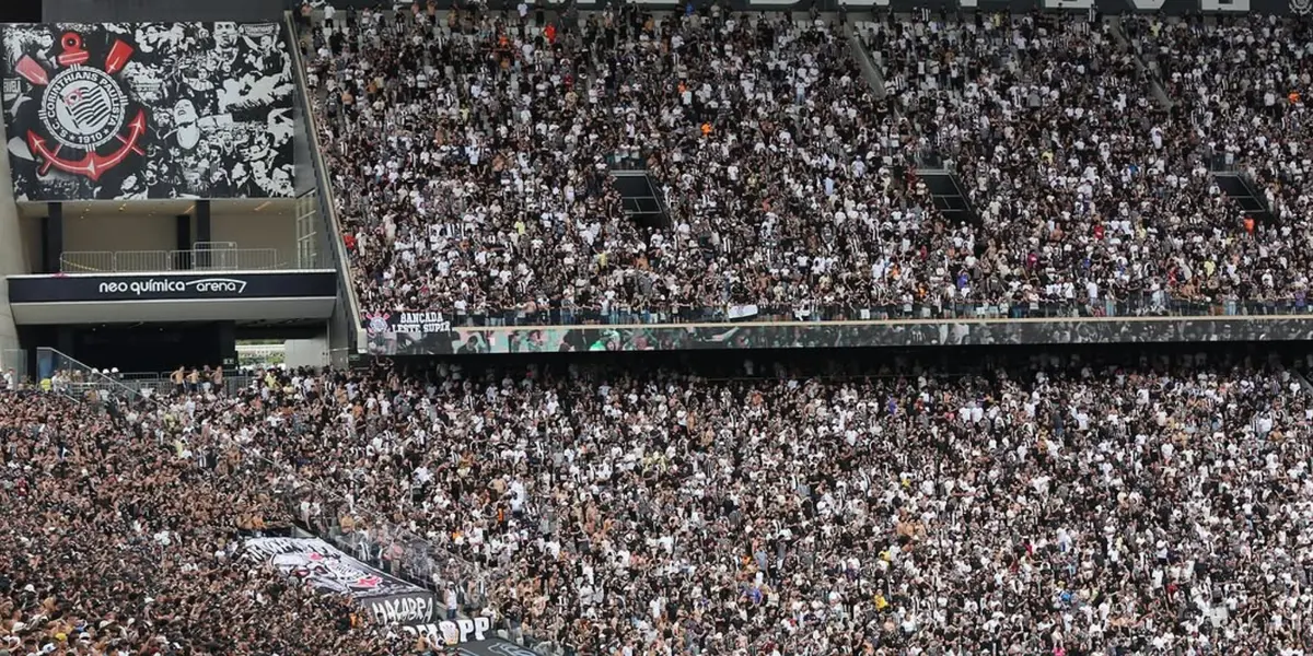 Fiel Torcida na Neo Química Arena. Foto: Instagram