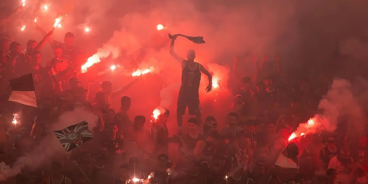 Fiel Torcida na Neo Química Arena. Foto: Instagram