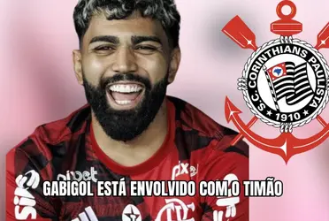 Gabigol esta se envolvendo cada vez mais com o Timão