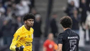 Hugo Souza, goleiro do Corinthians, e André Ramalho, zagueiro do Corinthians. Foto: Instagram