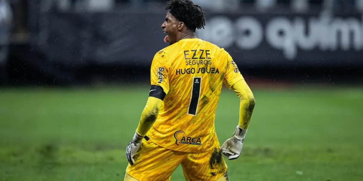 Hugo Souza, goleiro do Corinthians. Foto: Instagram