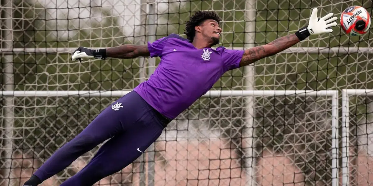 Hugo Souza, goleiro do Corinthians. Foto: Instagram