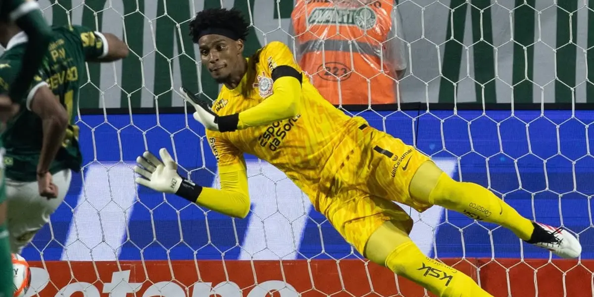 Hugo Souza, goleiro do Corinthians. Foto: Instagram