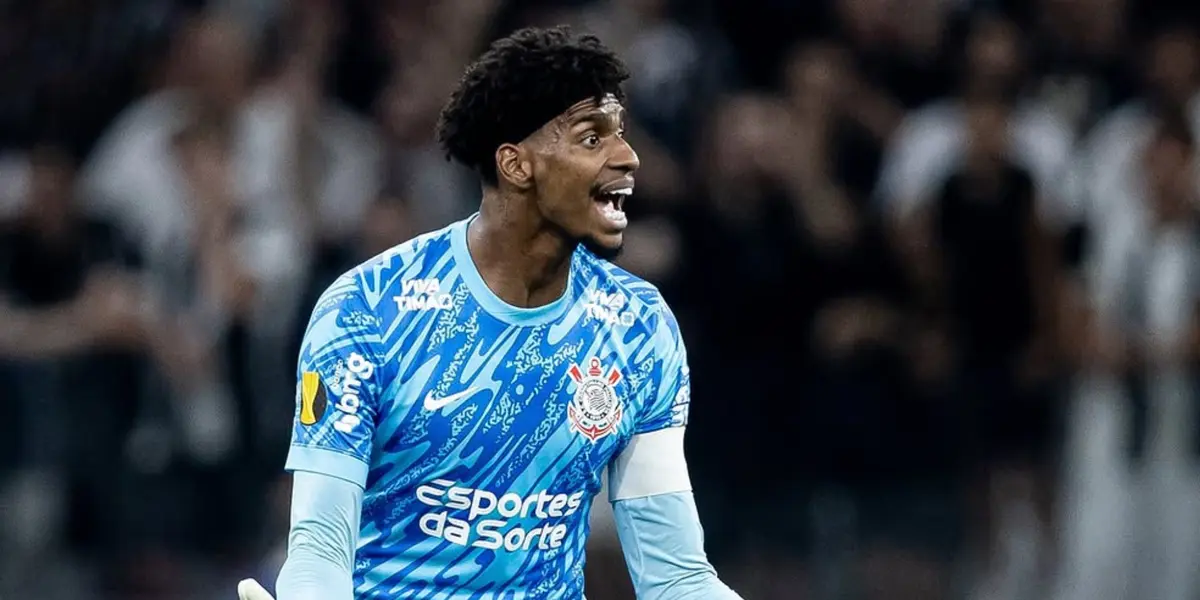 Hugo Souza, goleiro do Corinthians. Foto: Instagram