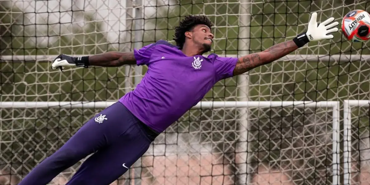 Hugo Souza, goleiro do Corinthians. Foto: Instagram