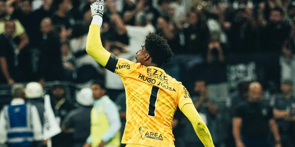 Hugo Souza, goleiro do Corinthians. Foto: Instagram