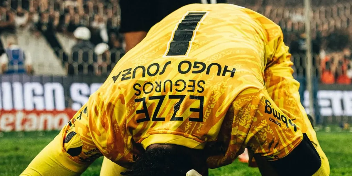 Hugo Souza, goleiro do Corinthians. Foto: Instagram