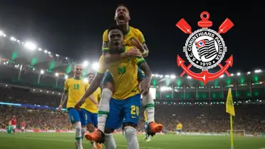 Jogador da Seleção foi vetado pelo Corinthians
