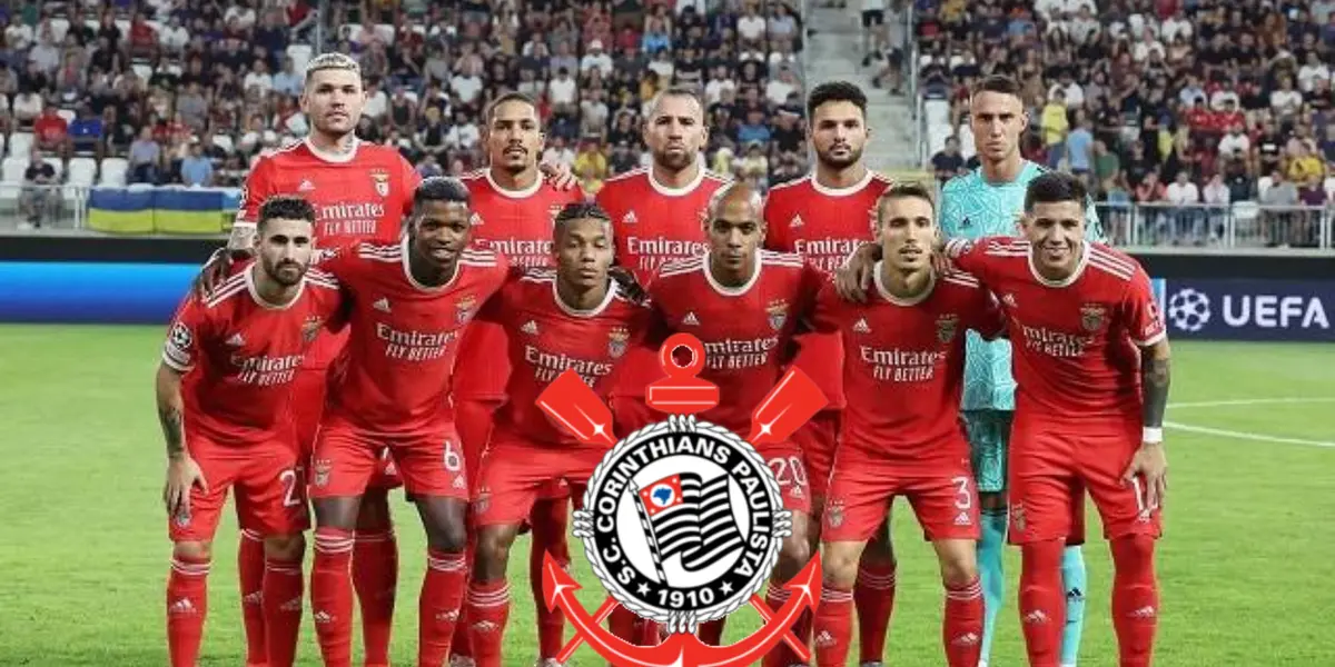 Jogador do Benfica interessa ao Corinthians