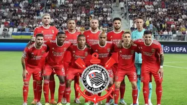 Jogador do Benfica interessa ao Corinthians