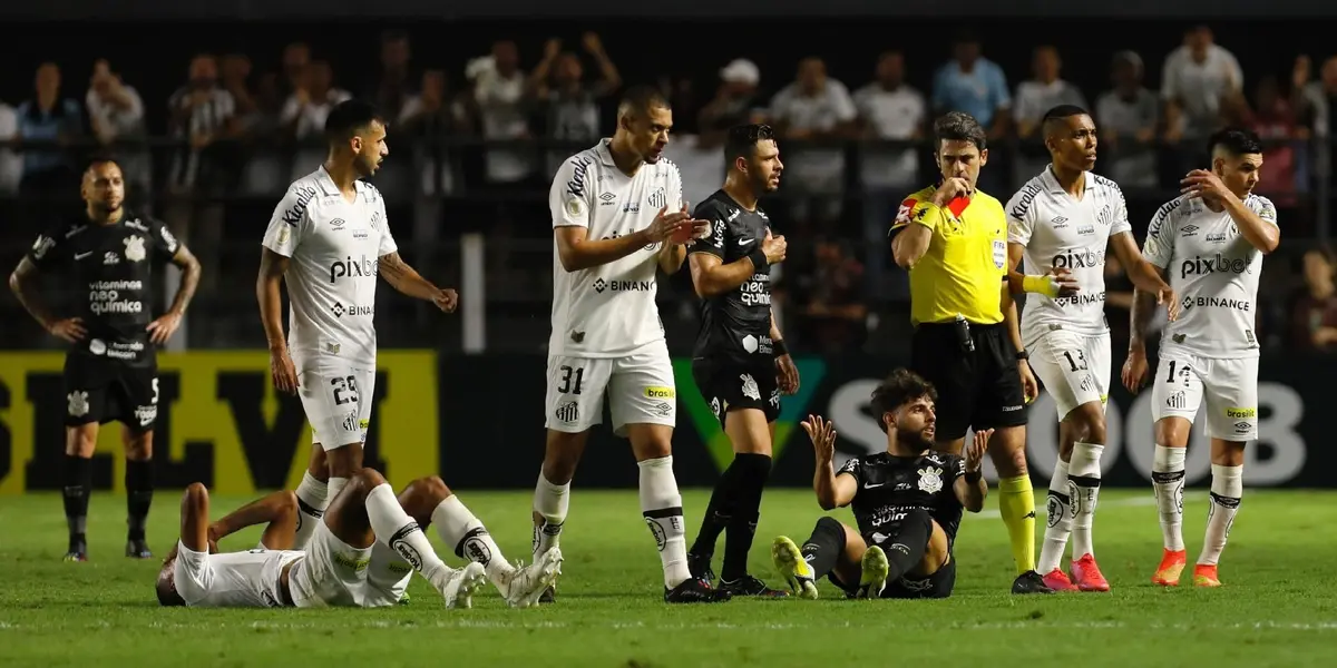 Atacante quase atrapalha Corinthians no clássico e faz post nas redes sociais