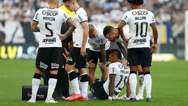 Jogador segue se recuperando de lesão no Corinthians
