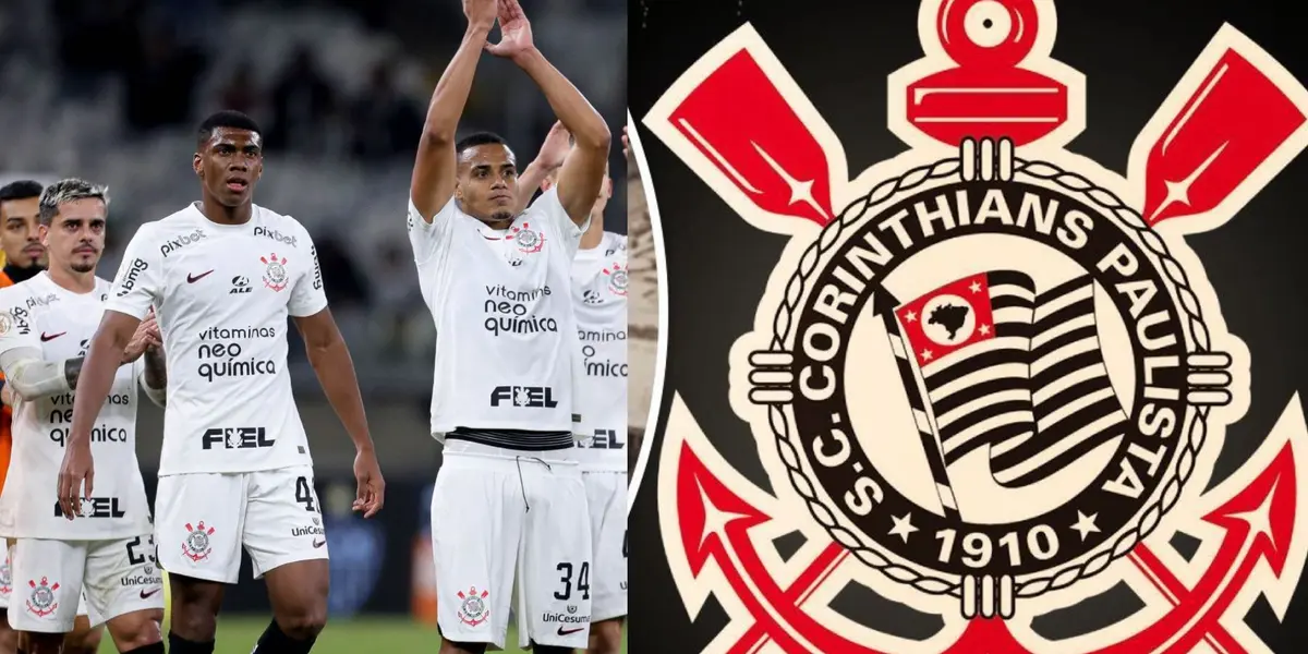 Jogadores do Corinthians comemoram