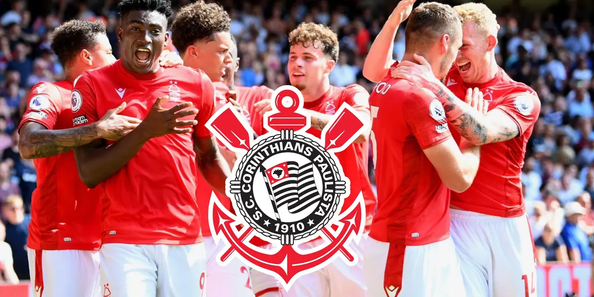 Jogadores do Nottingham comemoram