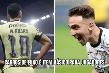 Jogadores investem em carros de luxo