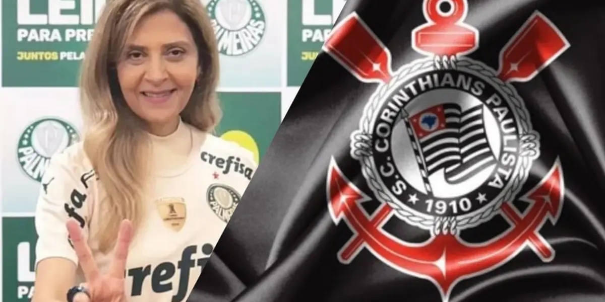 Leila provoca, e Palmeiras investe pesado no jogador que irritou o Corinthians