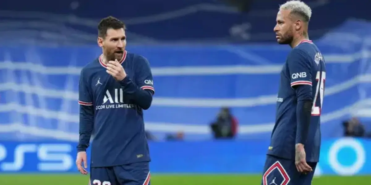 Lionel Messi e Neymar pelo PSG. Foto: Instagram