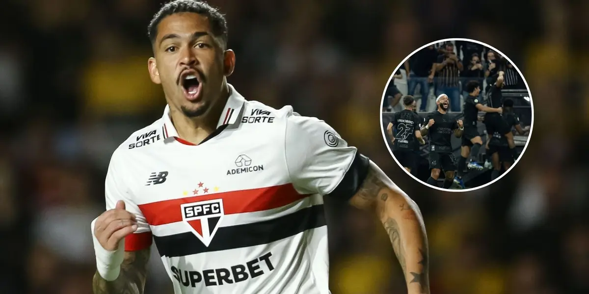 Luciano, atacante do São Paulo