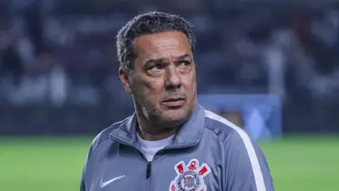 Luxemburgo em sua última passagem pelo Timão