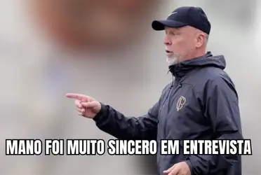 Mano abre o jogo e assusta a torcida