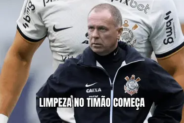 Mano arregaça as mangas e começa a limpa