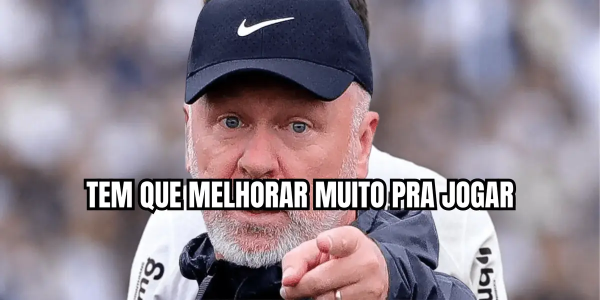 Mano confia em jogador, mas a chuva de críticas não para