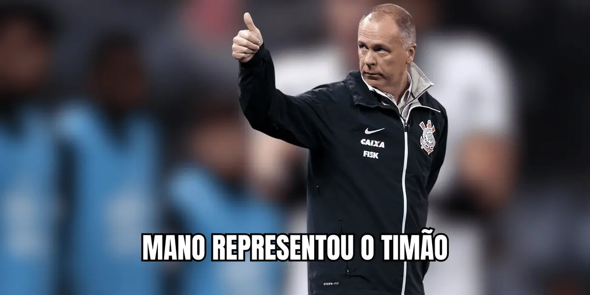 Mano defendeu o Corinthians e reclamou da arbitragem