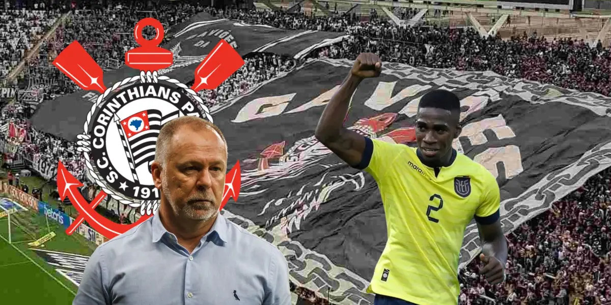 Mano e Torres, com Fiel ao fundo