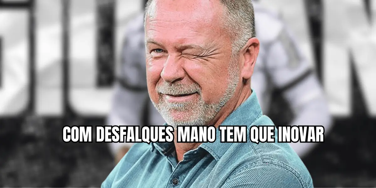 Mano esboçou time com mudanças no meio campo para partida contra o Furacão