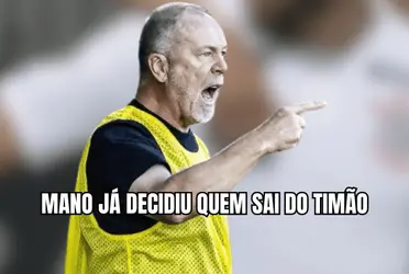 Mano já monta a barca de dispensa do Timão