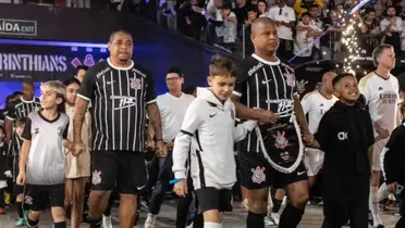 Marcelinho Carioca e Vampeta, ex-jogadores do Corinthians. Foto: Instagram