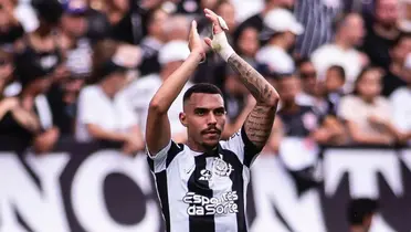 Matheuzinho em partida na Neo Química Arena. Foto: Instagram