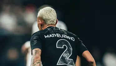 Matheuzinho, lateral-direita do Corinthians. Foto: Instagram