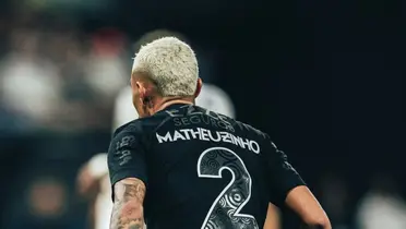 Matheuzinho, lateral direito do Corinthians. Foto: Instagram